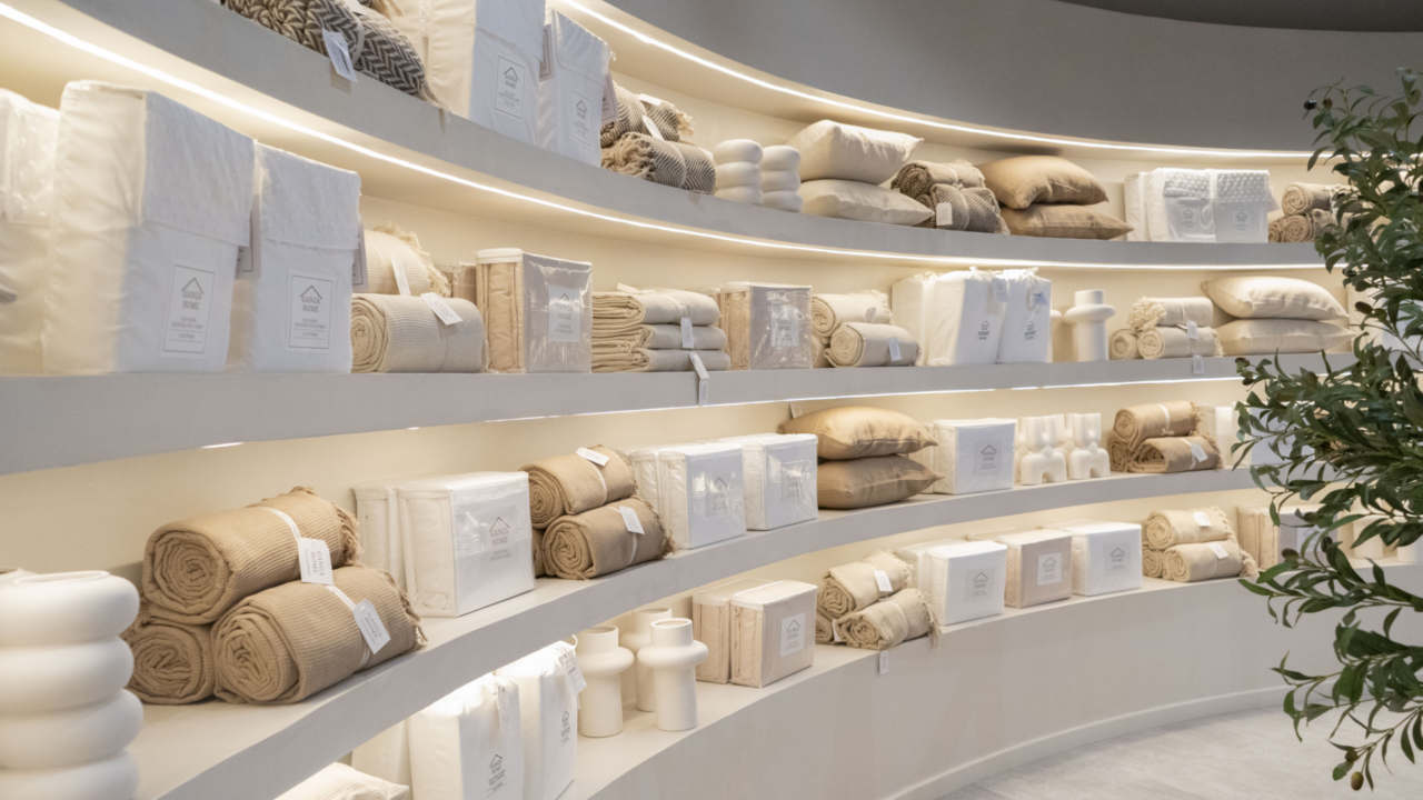 Ganga Home vende objetos deco, textiles, blanquería y accesorios, siempre con una estética inspirada