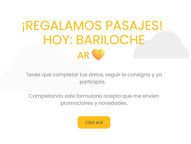 Flybondi regala pasajes por Argentina