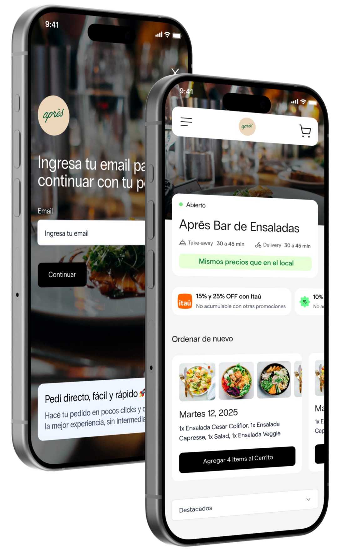 Restaurantes y comercios en Buenos Aires y Rosario ya usan Reorder para aumentar sus ventas