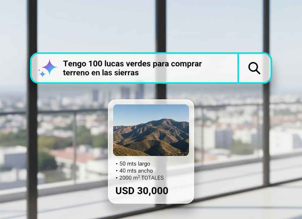 Bullano permite buscar propiedades de dueño directo usando lenguaje natural, explorar ejemplos de co