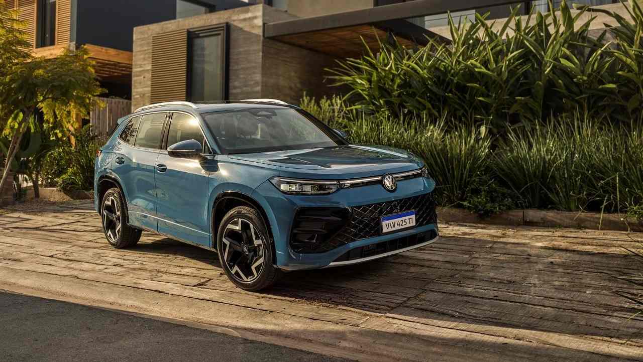 Volkswagen Tiguan, llegó para 5 pasajeros.