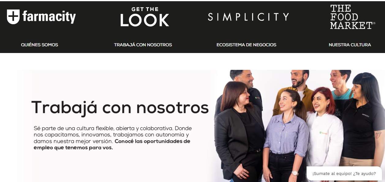 Para aplicar a la búsqueda laboral de Farmacity hay que entrar a su sitio web