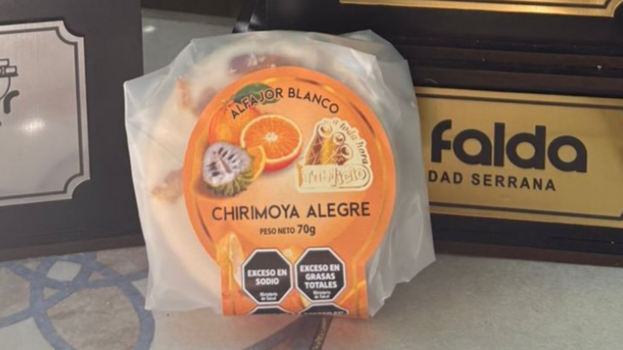 Este es el alfajor de Chirimoya de Tub Vicio (Mendoza) que ganó el premio en la Fiesta Nacional