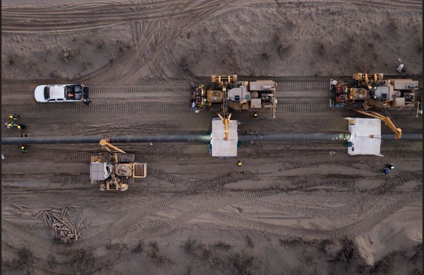 El gasoducto del VMOS está a días de finalizar la soldadura de los 437 kilómetos de caños