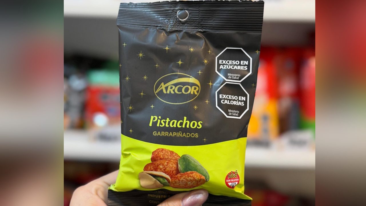 Así se ven los pistachos garrapiñados de Arcor que ya se comercializan en Argentina
