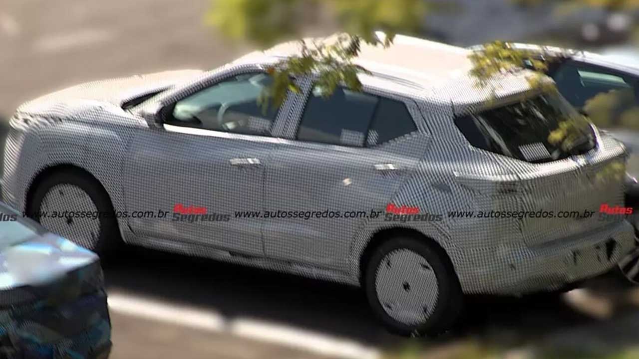 Una unidad del nuevo Nissan Kait en plena etapa de pruebas