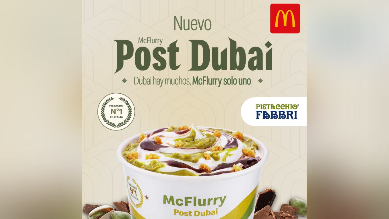 Así anunció McDonald's su nuevo McFlurry Post Dubai