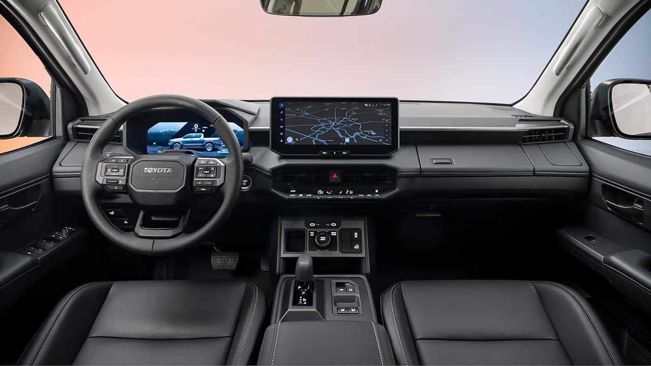 La nueva Hilux implementará un gran cambio interior.
