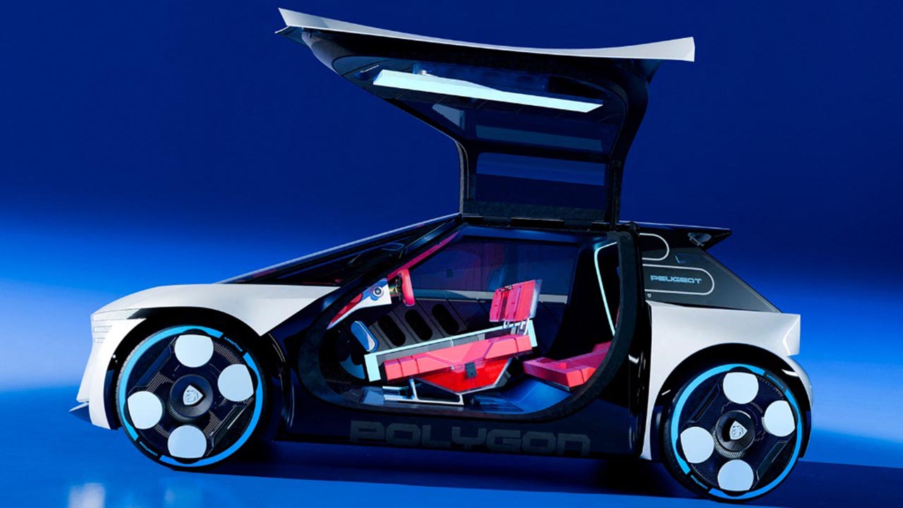 Sistema de apertura de puertas tipo 'alas de gaviota'