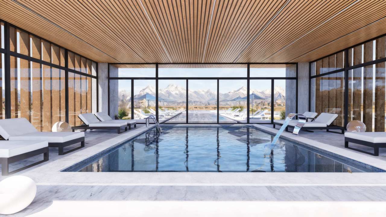 Casa Origen integrará hotel, residencias, spa, fitness club, wine bar y piscina in-out 