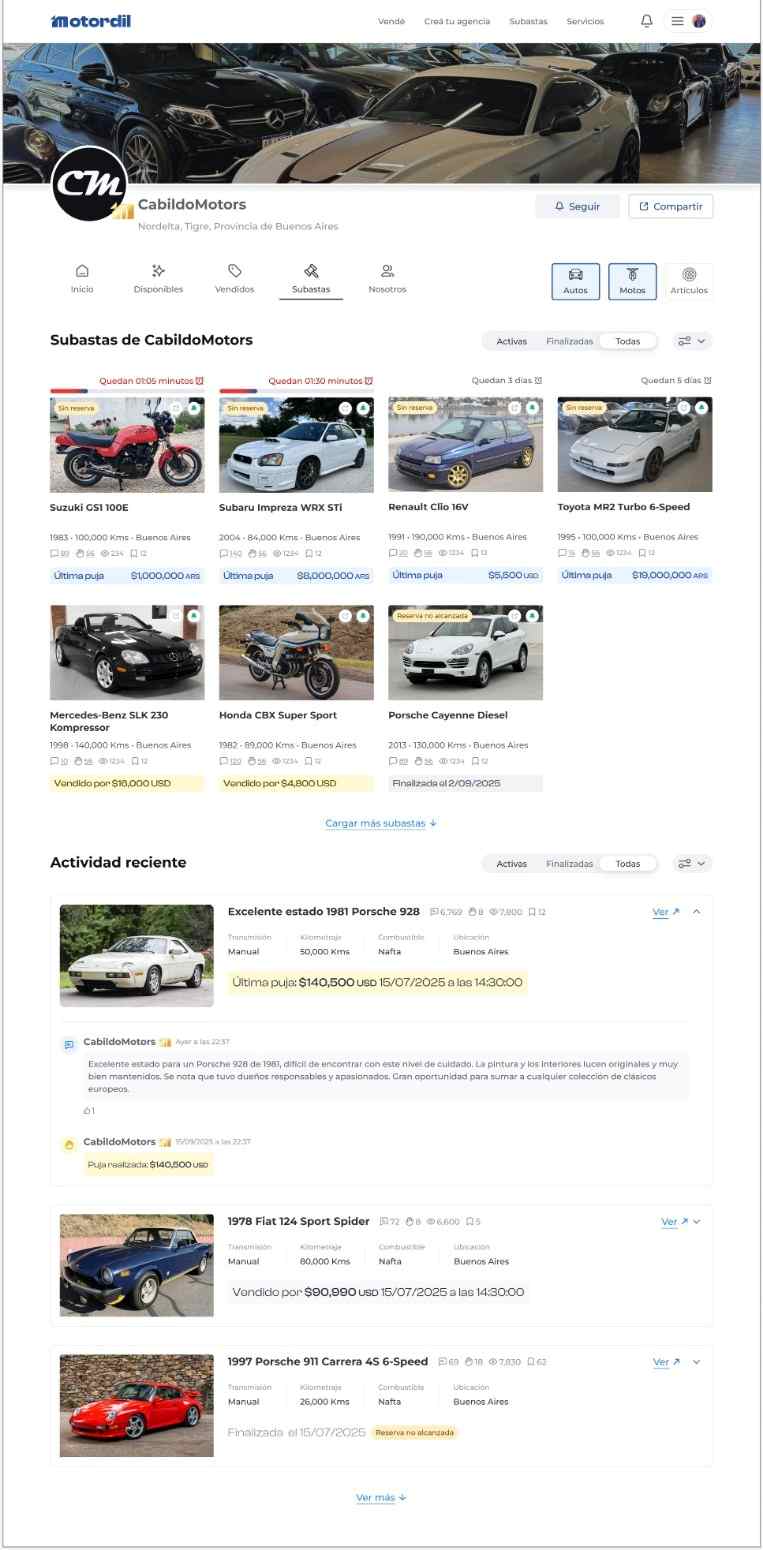 Así se lucen en Motordill los autos para la venta.