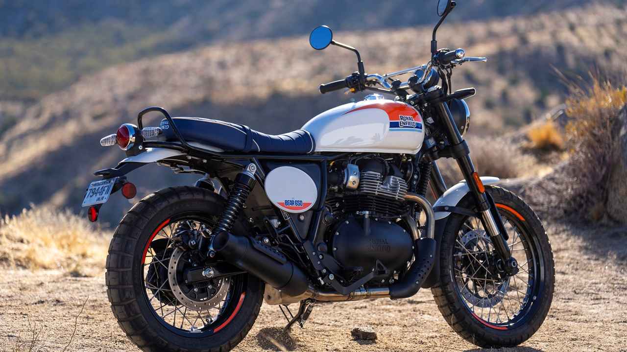 La nueva Royal Enfield Bear es la más funcional de la familia por su uso dual.