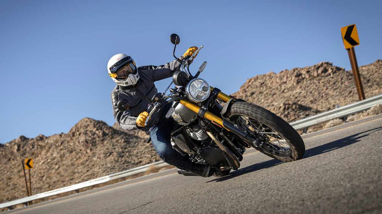 Salir del asfalto es posible con la nueva moto de Royal, rompiendo sus propios paradigmas.