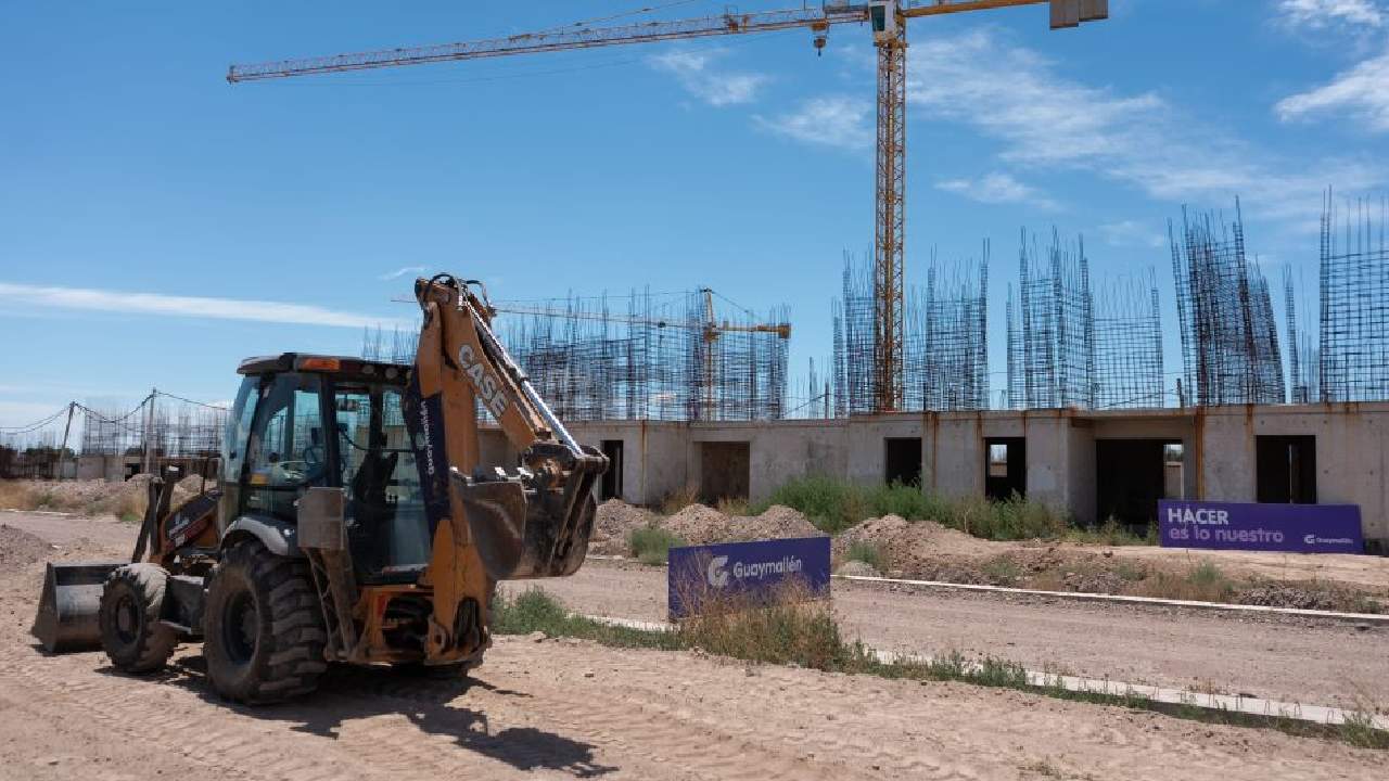 Guaymallén reactivará las obras en el predio de viviendas que el Procrear tenía paralizadas