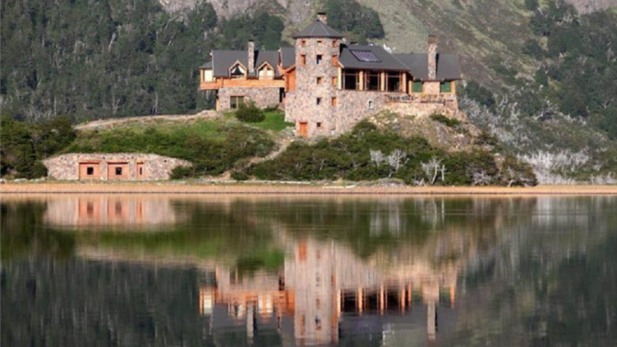 La casa de Marcelo Tinelli en Esquel