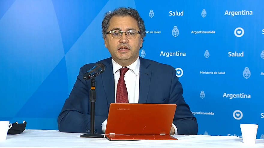 El reporte diario del ministerio de Salud de la Argentina indica que hay 321 fallecidos