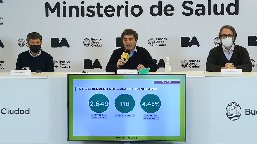 Funcionarios de la Ciudad brindaron un informe acerca de la situación sanitaria local