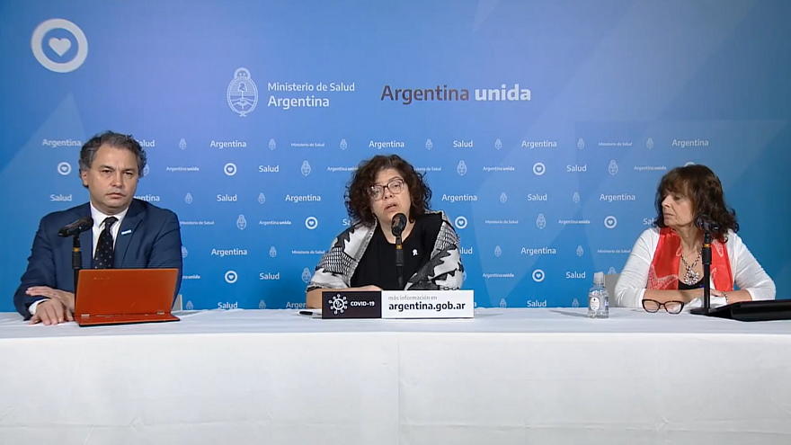 Los funcionarios informaron acerca de la situación en Argentina
