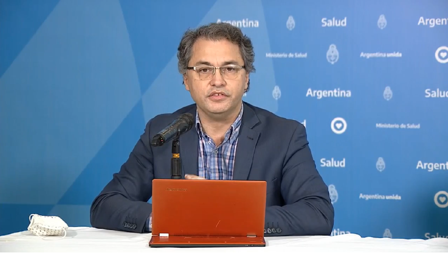 El ministerio de Salud brinda un informe diario acerca de la situación del coronavirus en Argentina