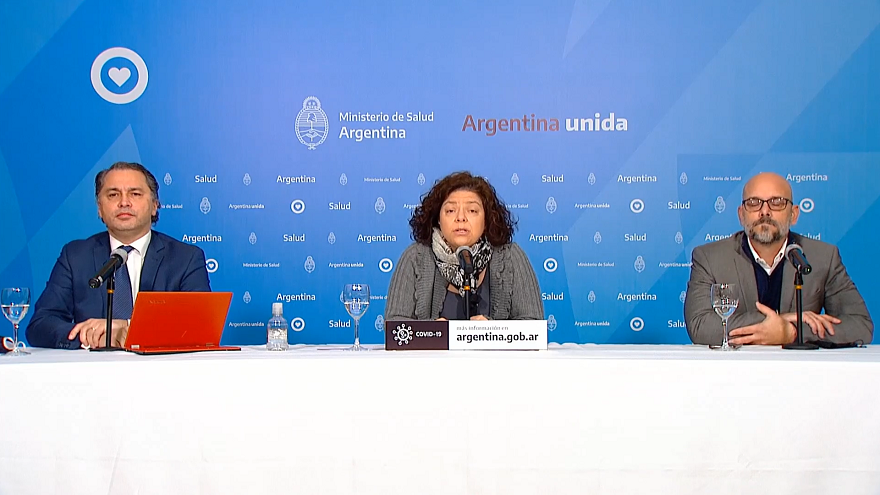 Las autoridades sanitarias argentinas informaron este miércoles sobre la situación a nivel país