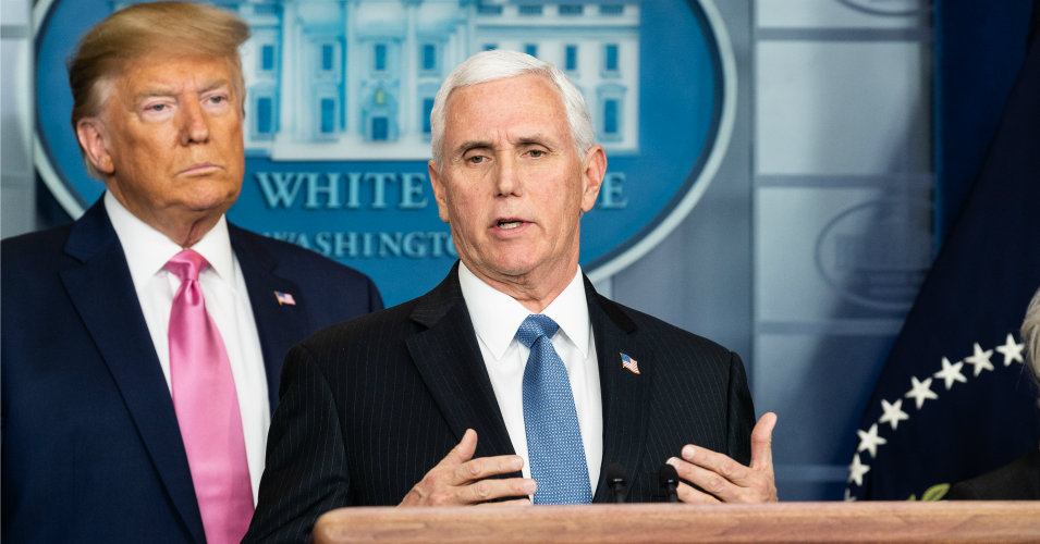 Pence respaldó toda la gestión de Trump pero la relación se quebró por el ataque al Capitolio.