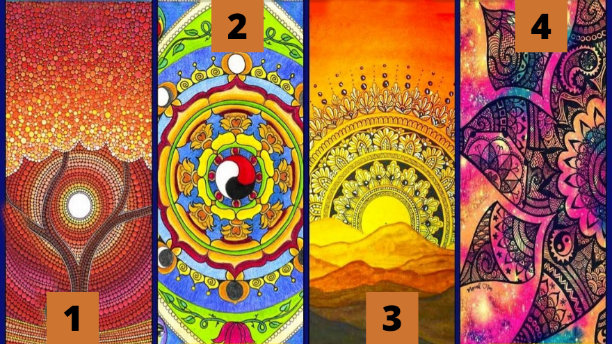 Elegí el mandala que más atraiga tus energías y descubrí tu propósito en la vida