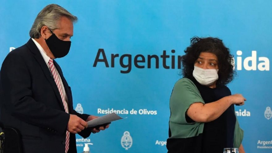 Carla Vizzotti quedó al frente de la cartera sanitaria