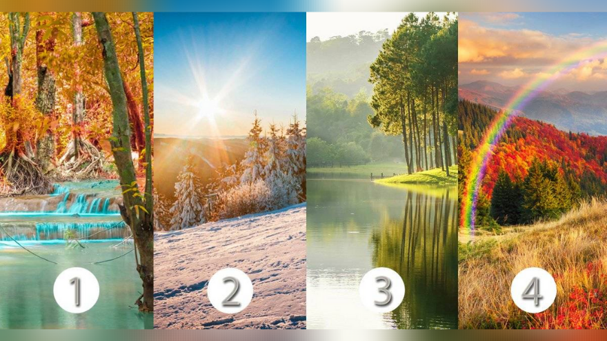 ¿Qué paisaje te gusta más? El que elijas va a revelar características de tu ser interior