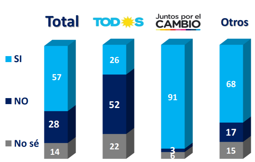 Esto creen los argentinos sobre la situación en los distritos oficialistas