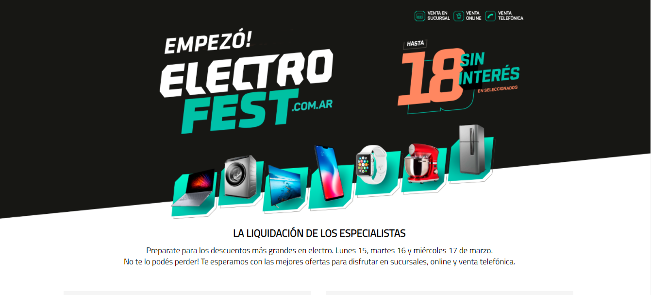 Las empresas del Electrofest están vendiendo más del doble que en una semana normal