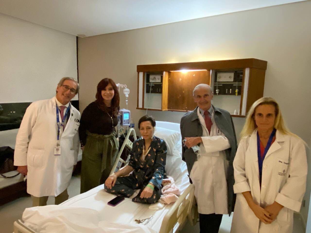 La foto que Mayra Mendoza publicó a través de su cuenta de Twitter