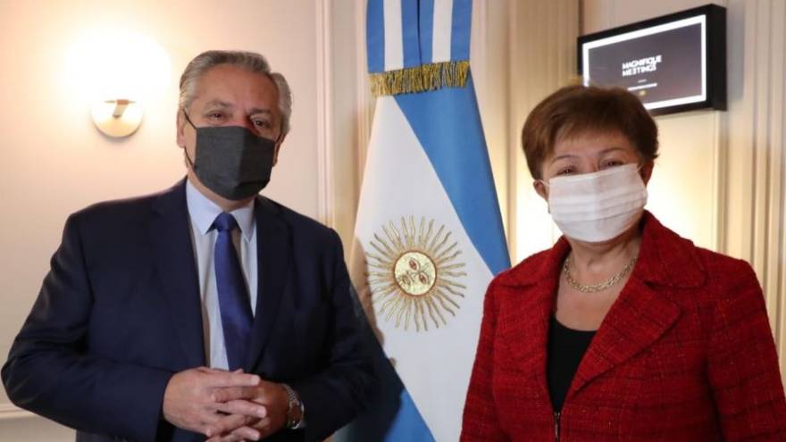 El presidente se reunirá con la titular del Fondo en la reunión del G20