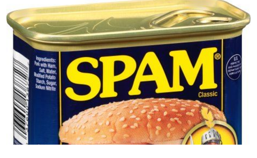 Spam, la carne enlatada.