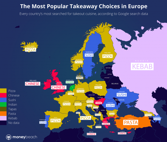 El mapa que difundió 
