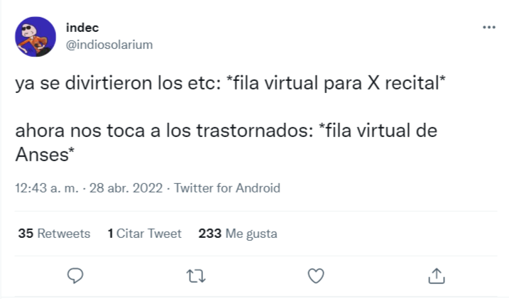 Otro de los tuits graciosos que se publicaron en torno a este tema