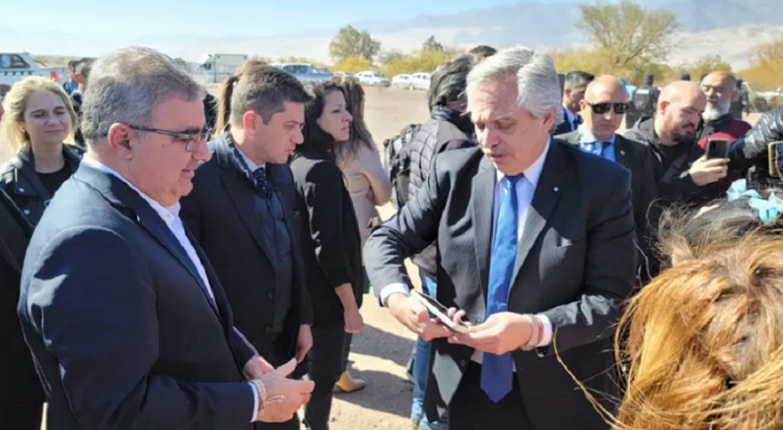 Alberto Fernández visita Catamarca por quinta vez en su gestión.