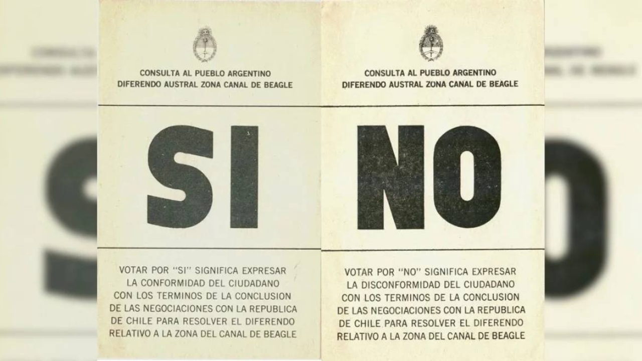 Alfonsín llamó a plebiscito en 1984 y la elección popular se respetó.