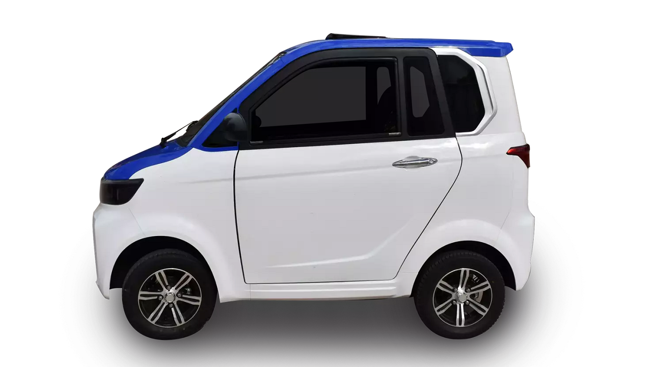 El auto eléctrico Chiki mide 2.5 metros de largo.