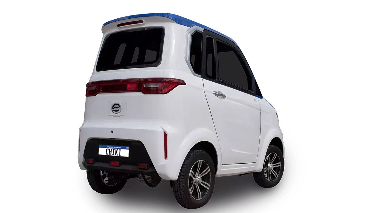 Como opcional, se pueden sumar sensores de estacionamiento a este modelo eléctrico.