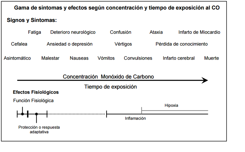 Sintomas Monoxido