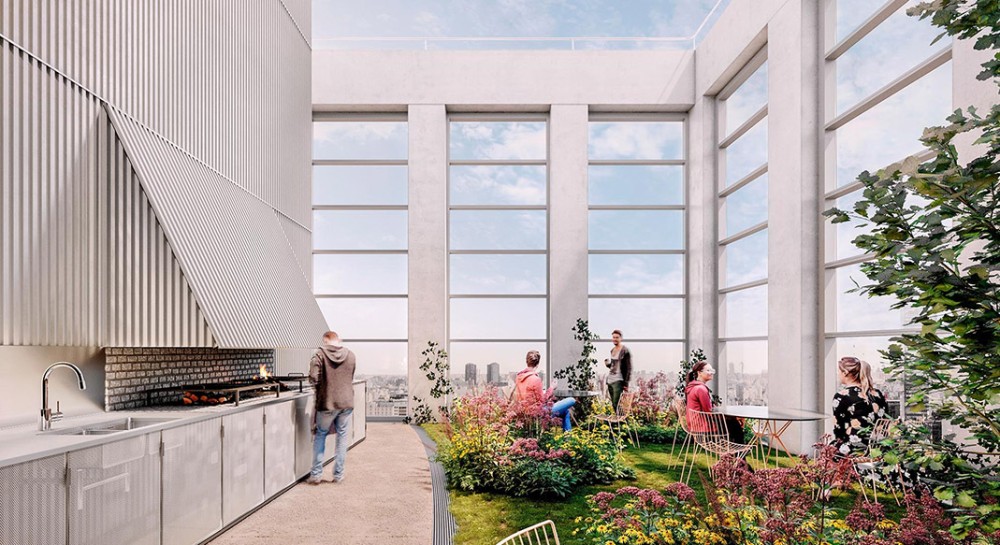 Terraza en Huergo 475