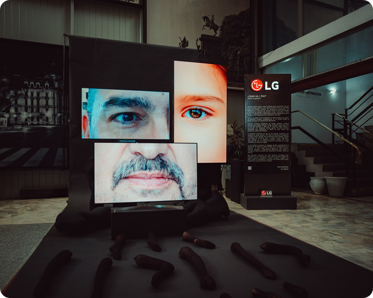 Instalación LG OLED Art en AFFAIR